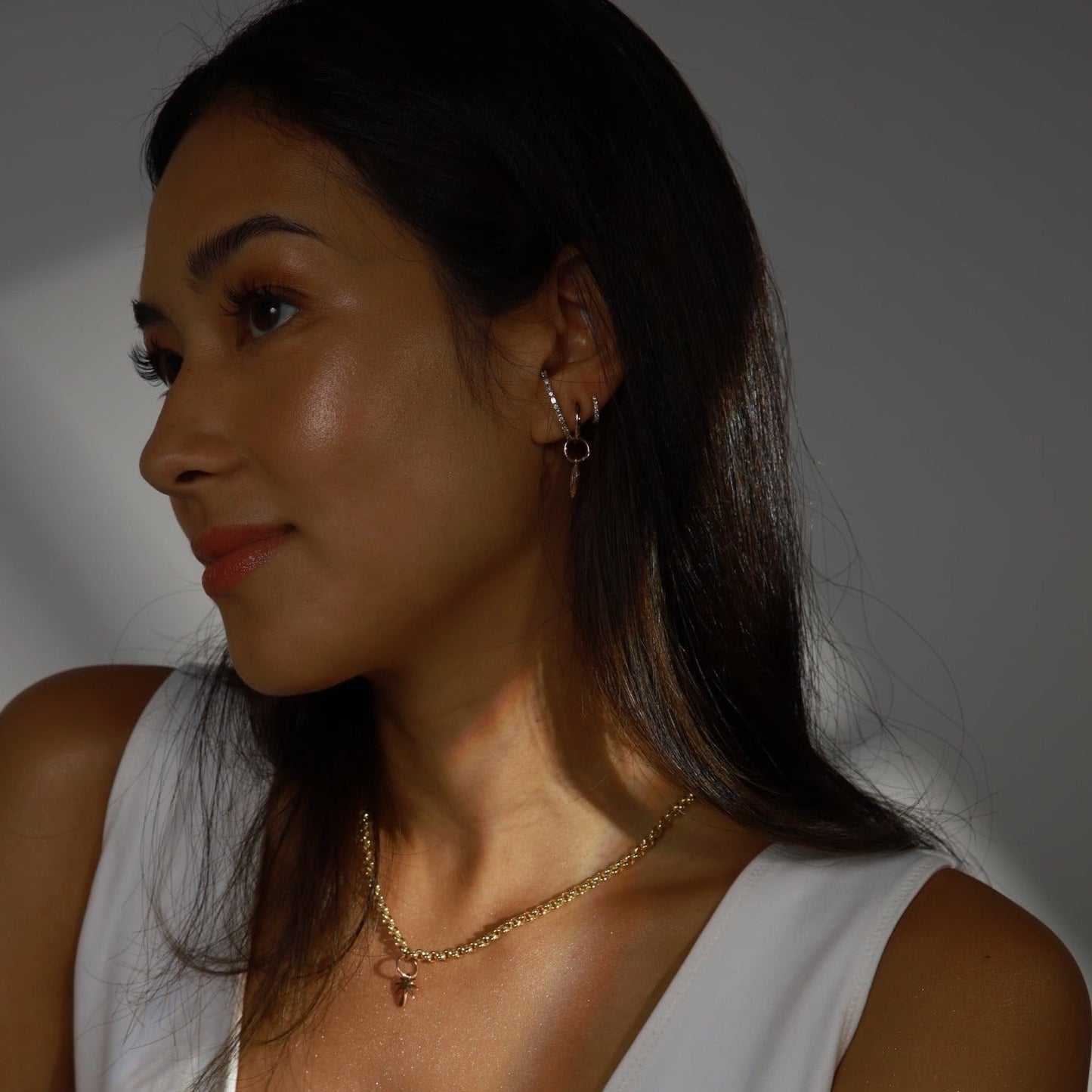 Belcher Necklace with Toggle Clasp