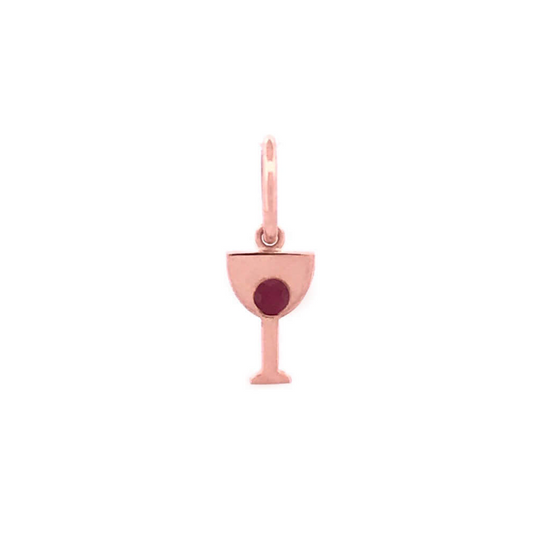 Wine Glass Charm