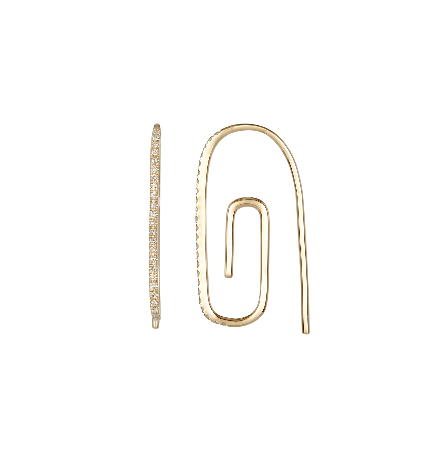 Paper Clip Earring