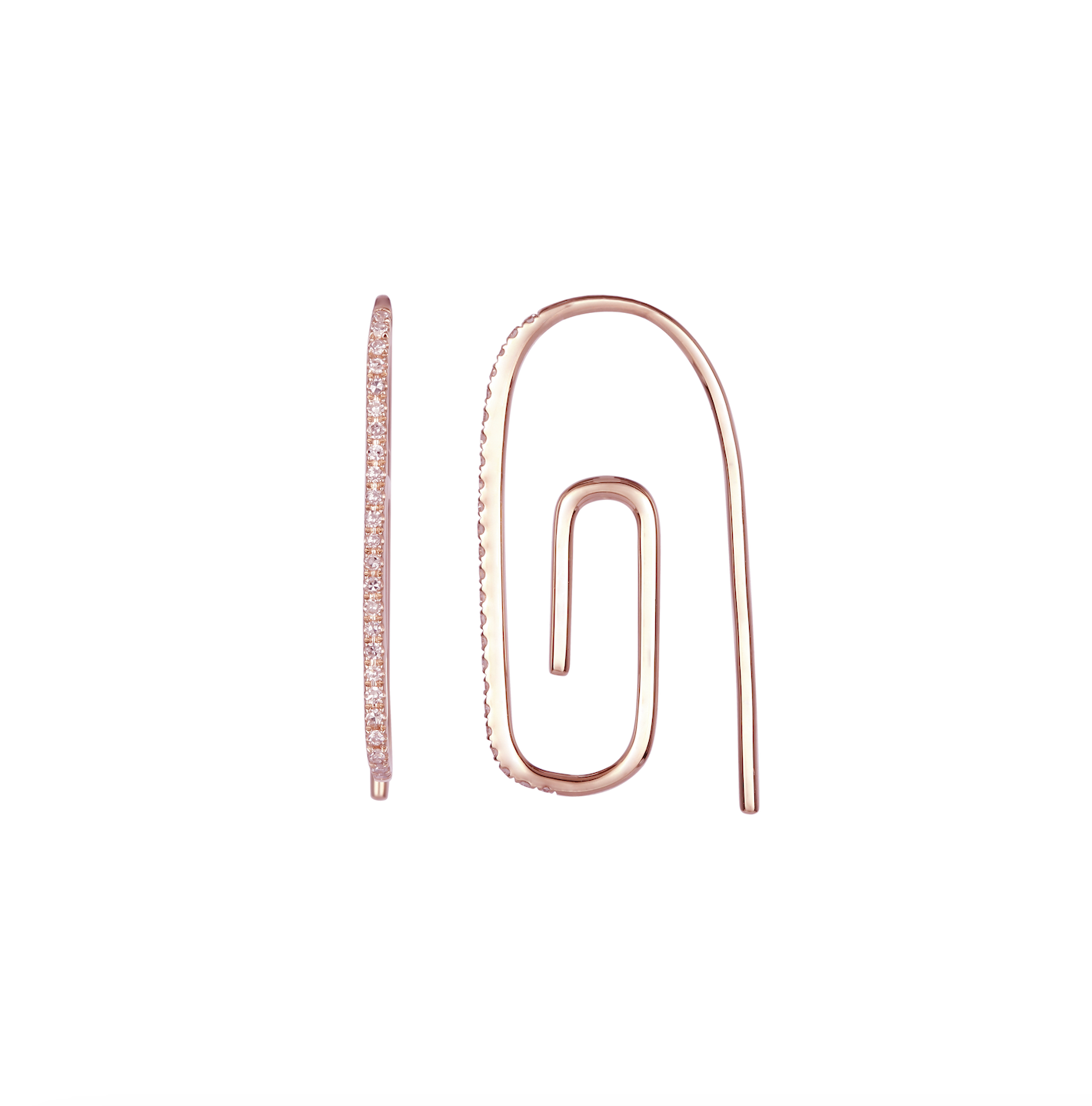 Paper Clip Earring