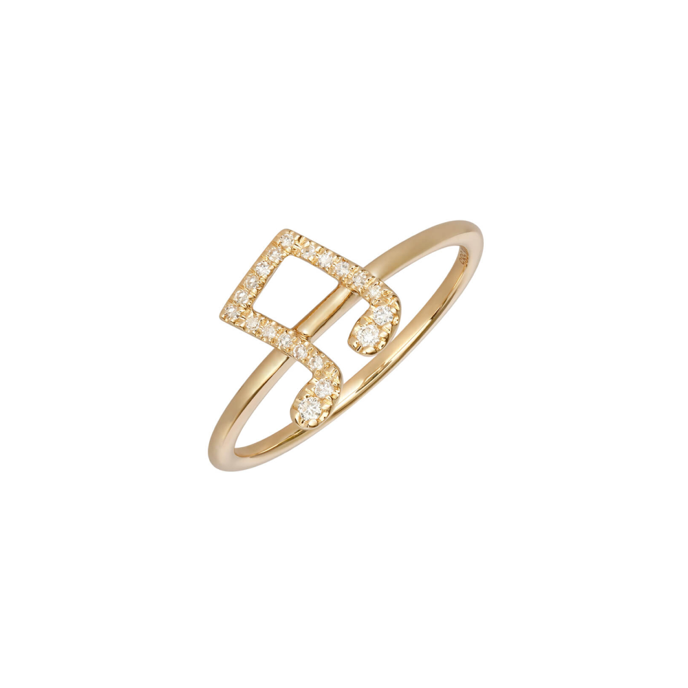 Double Note Ring